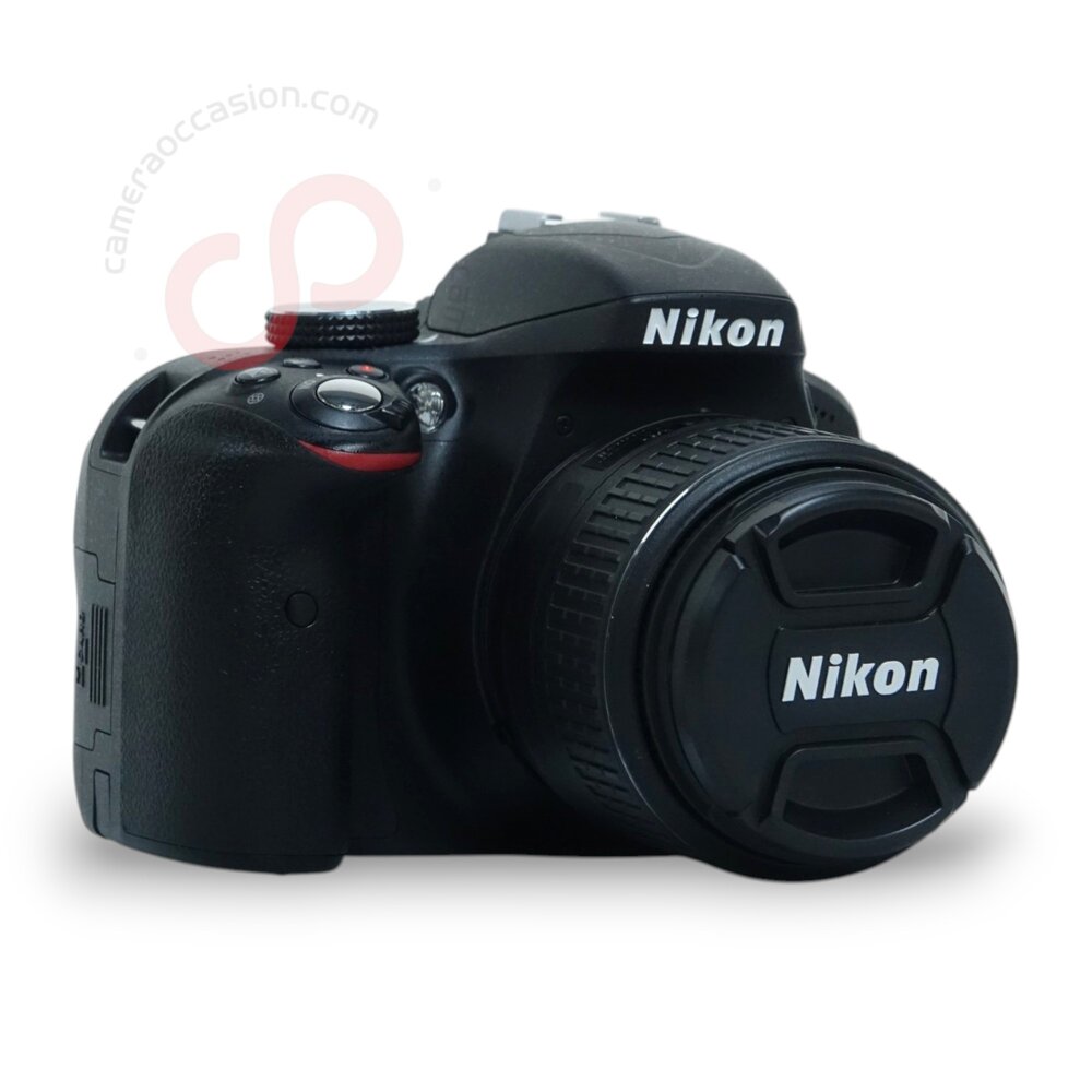 Nikon D3300 zwart + Nikon 18-55mm 3.5-5.6 G DX VR II AF-S nr. 3698