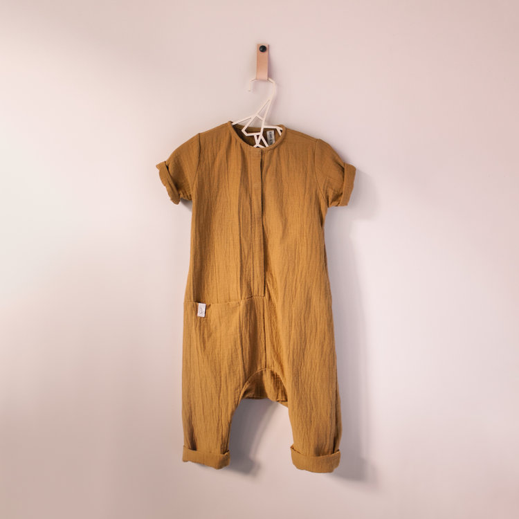 Bonnie & The Gang  Frankie Jumspuit organic cotton - Harvest