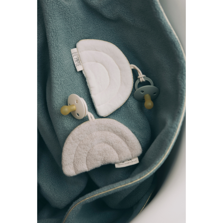 Lil' Papoe Knisperregenboog Teddy - Creme