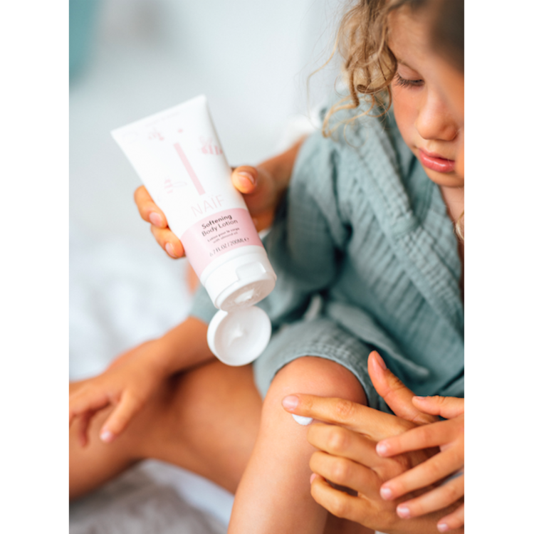 Naïf Verzachtede baby bodylotion