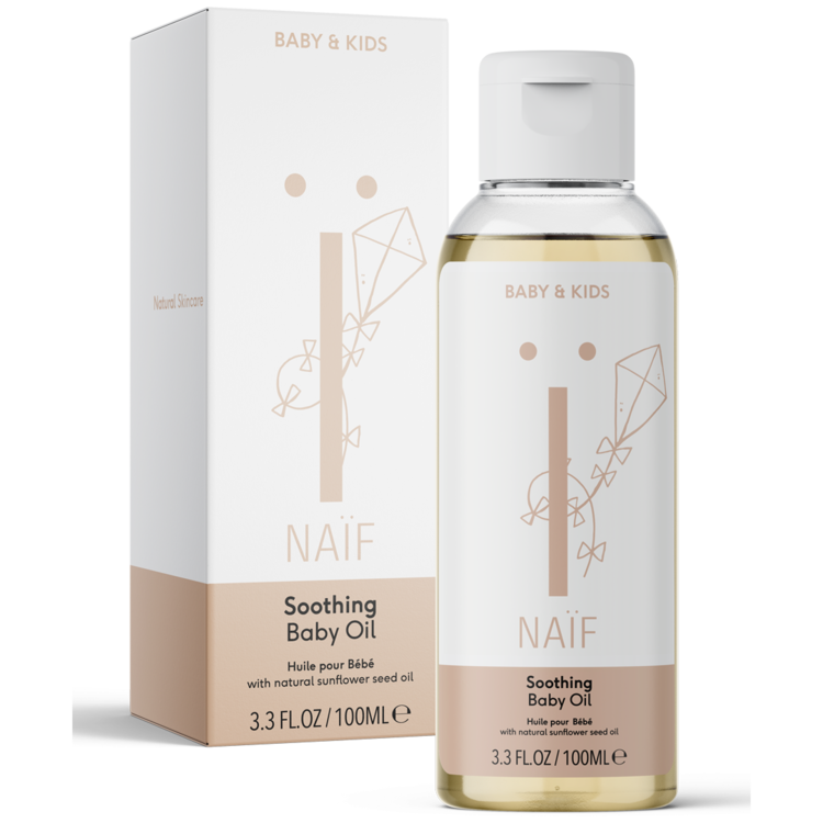 Naïf Verzachtende baby olie