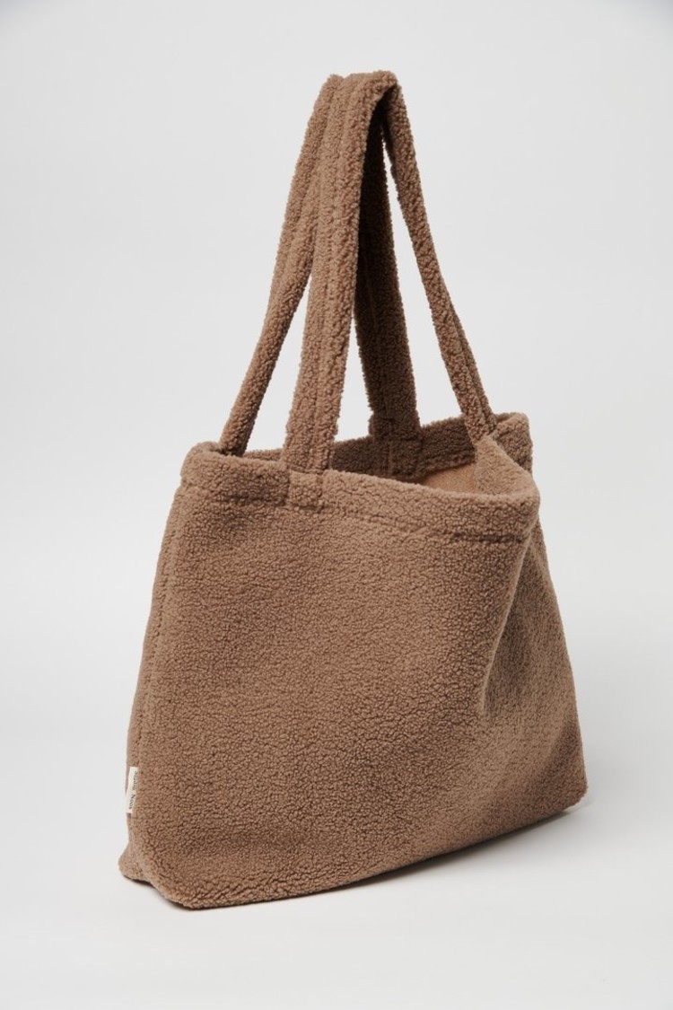 Studio Noos Brown Chunky Teddy mom-bag