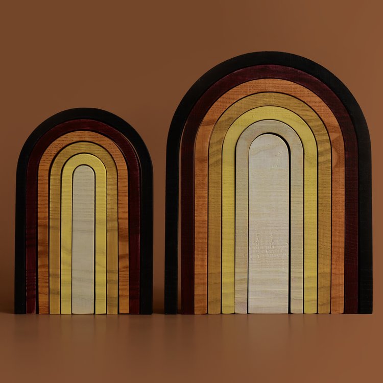 Minmin Copenhagen  Big Rainbow - Earthy