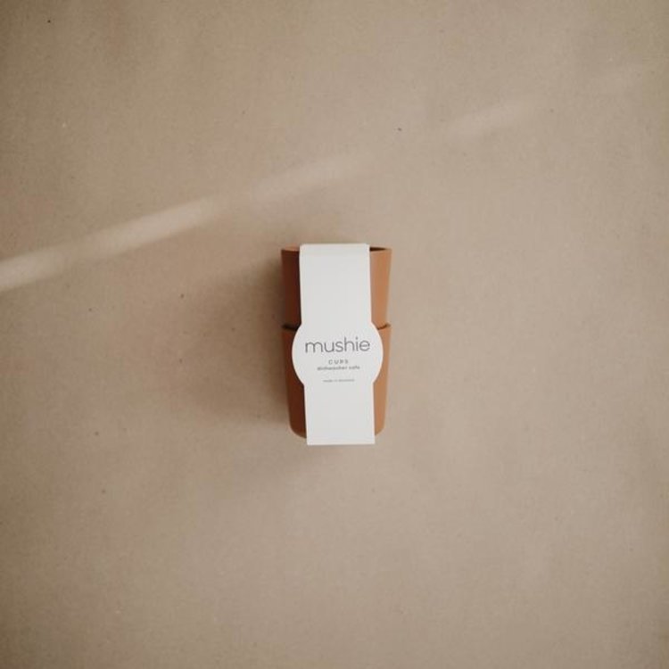 Mushie Drinkbeker - set van 2 - Caramel