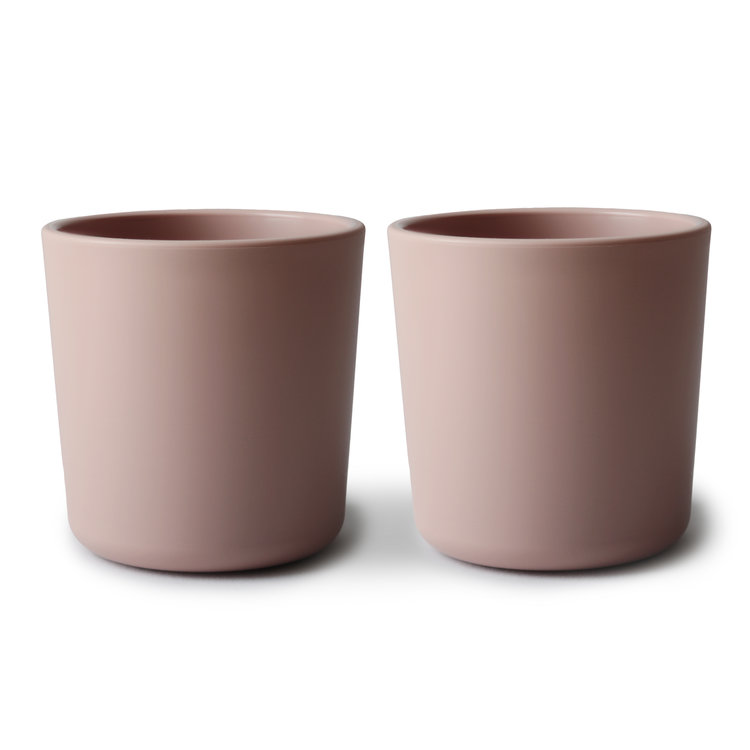 Mushie Drinkbeker - set van 2 - Blush