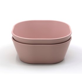 Mushie Dinner Bowl - set of 2 - Blush
