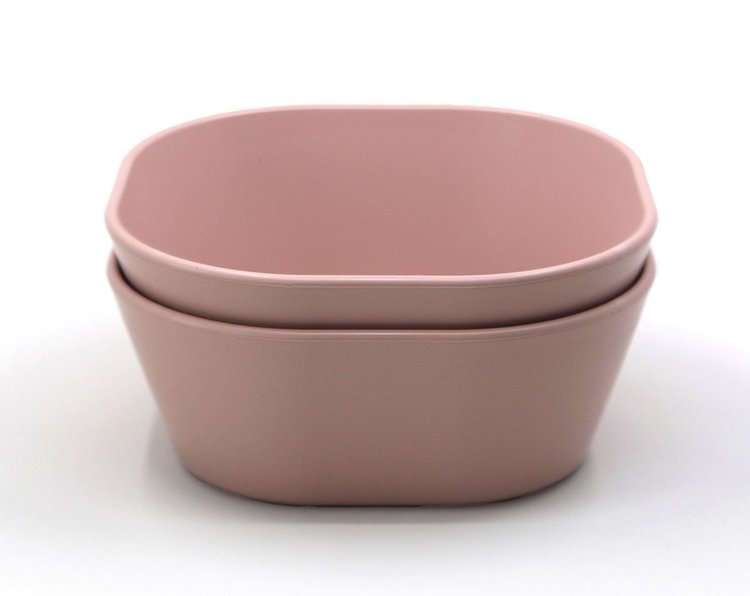 Mushie Eetkom - set van 2 - Blush