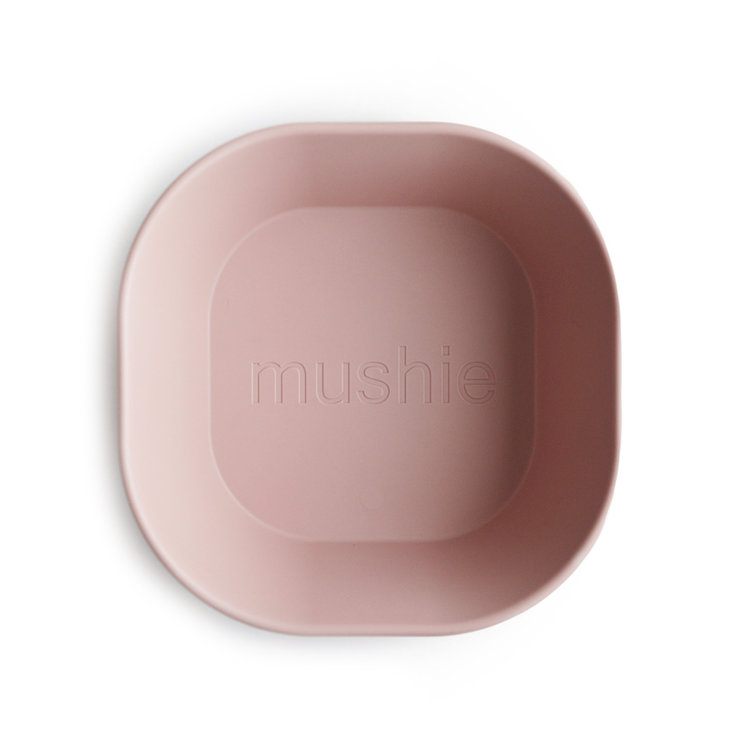 Mushie Eetkom - set van 2 - Blush