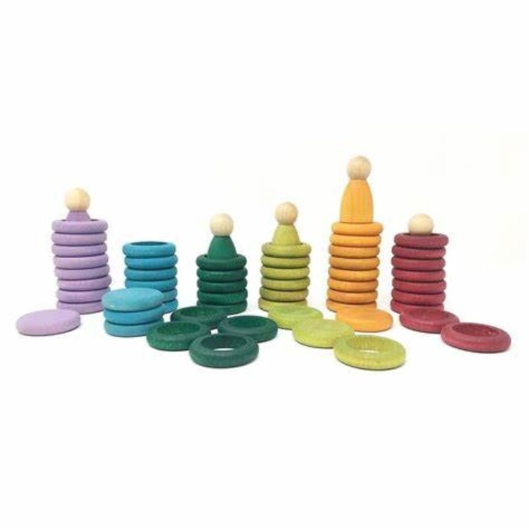 Grapat  Grapat houten Nins, ringen en schijven