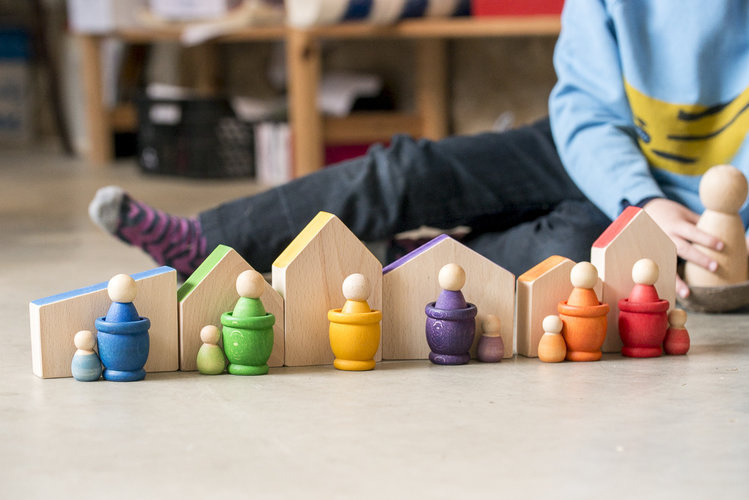 Grapat  Grapat houten baby Nins