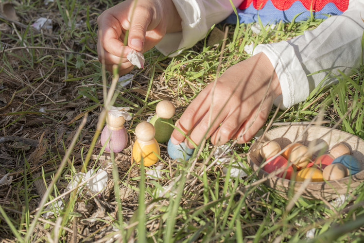 Grapat  Grapat houten baby Nins