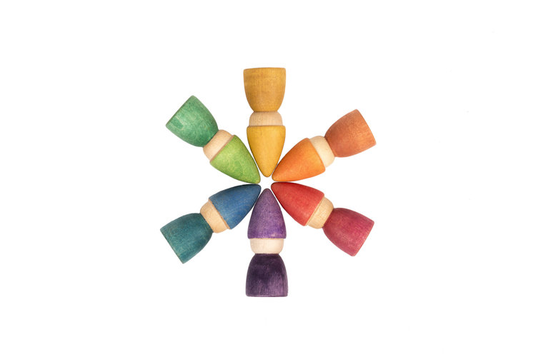 Grapat  Grapat houten regenboog Tomtens