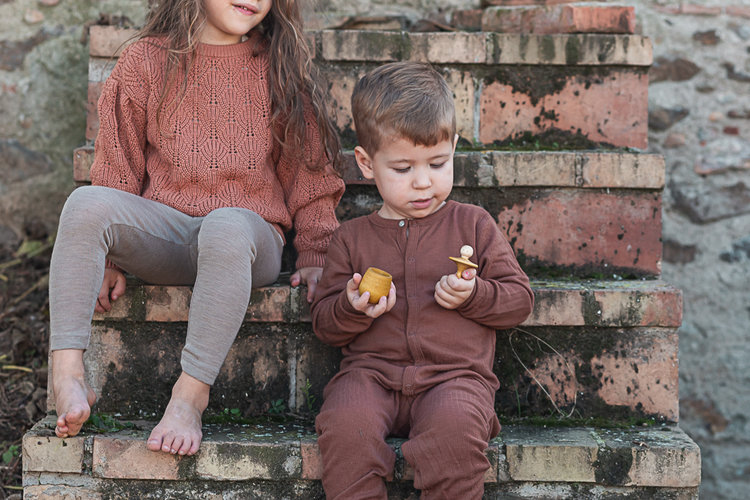 Grapat  Grapat houten Little Things - Geel