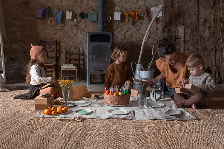 Grapat  Grapat houten Together set