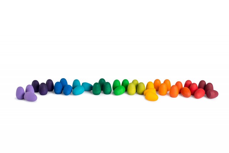 Grapat  Houten mandala regenboog eitjes
