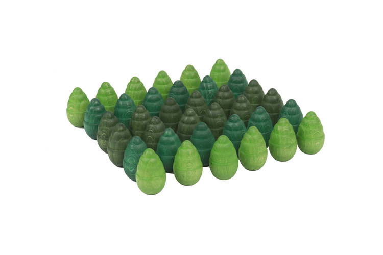 Grapat  mandala kleine houten boompjes