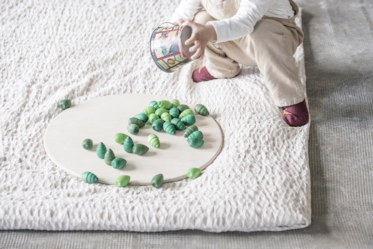 Grapat  mandala kleine houten boompjes