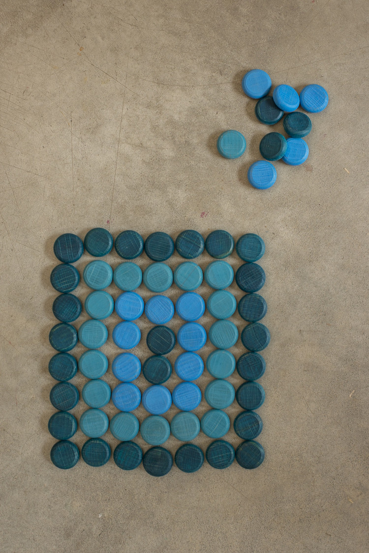 Grapat  Mandala houten munten