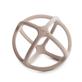Mushie Silicone Ball Teether - Shifting Sand