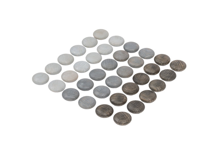 Grapat  Mandala houten steentjes
