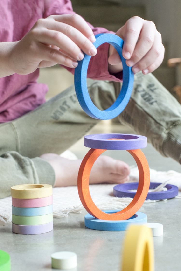 Grapat  Grapat houten Nest ringen