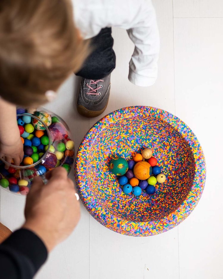 Stapelstein Confetti - CLASSIC -  1 steen