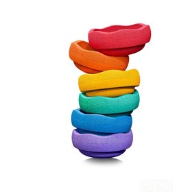 Stapelstein Rainbow basic - 6 stenen