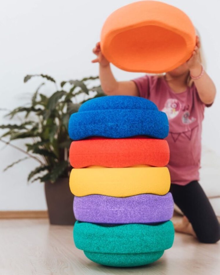 Stapelstein Rainbow basic - 6 stenen