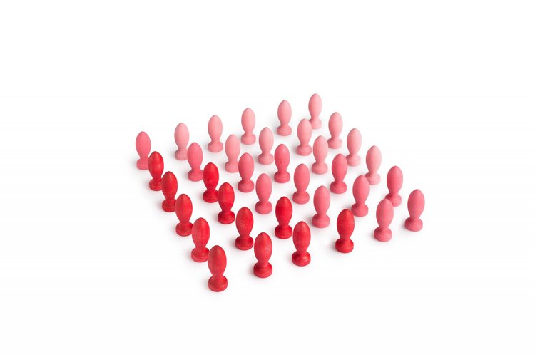 Grapat  Grapat mandala houten bloemblaadjes