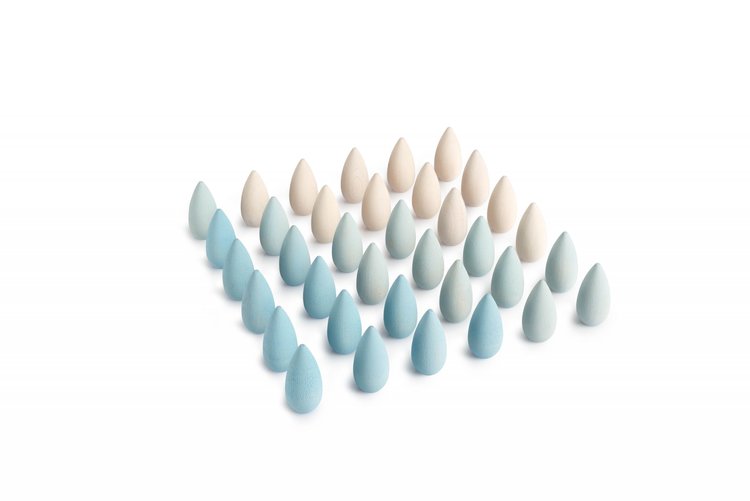 Grapat  Grapat houten mandala sneeuwvlokken