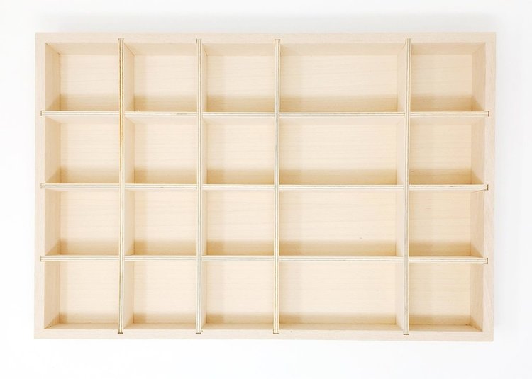 Grapat  Grapat houten sorteerbox