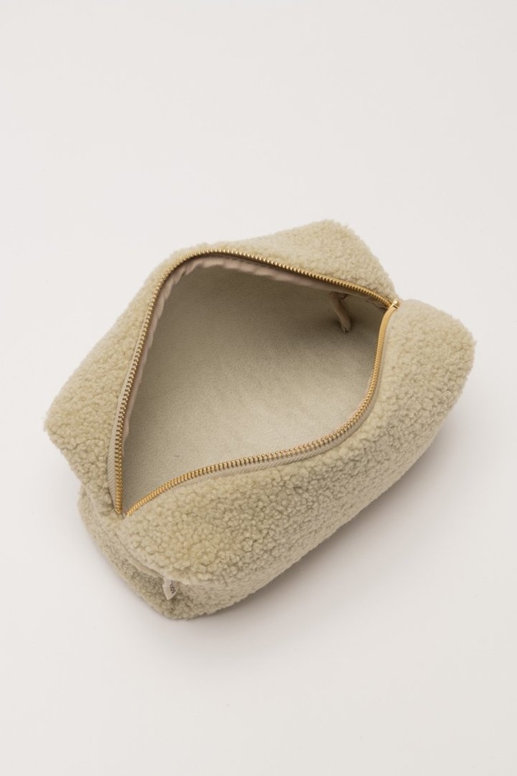 Studio Noos Chunky Teddy Pouch Pastel Pistache