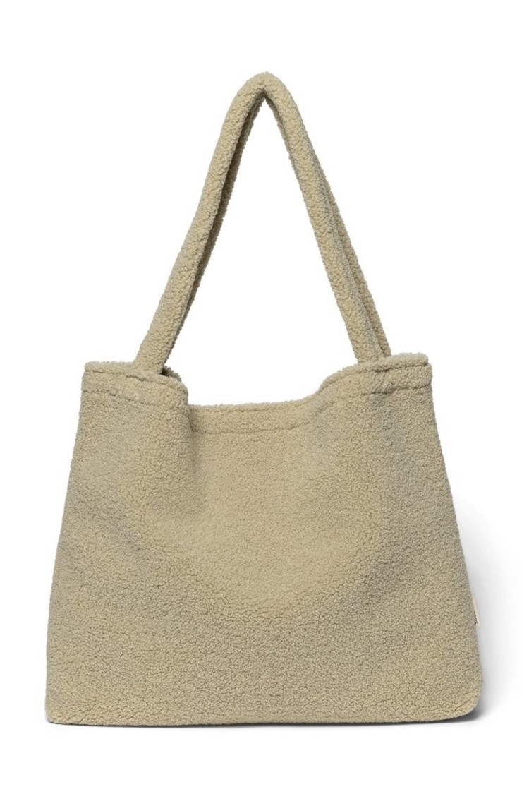 Studio Noos Pastel Pistache Chunky teddy mom-bag