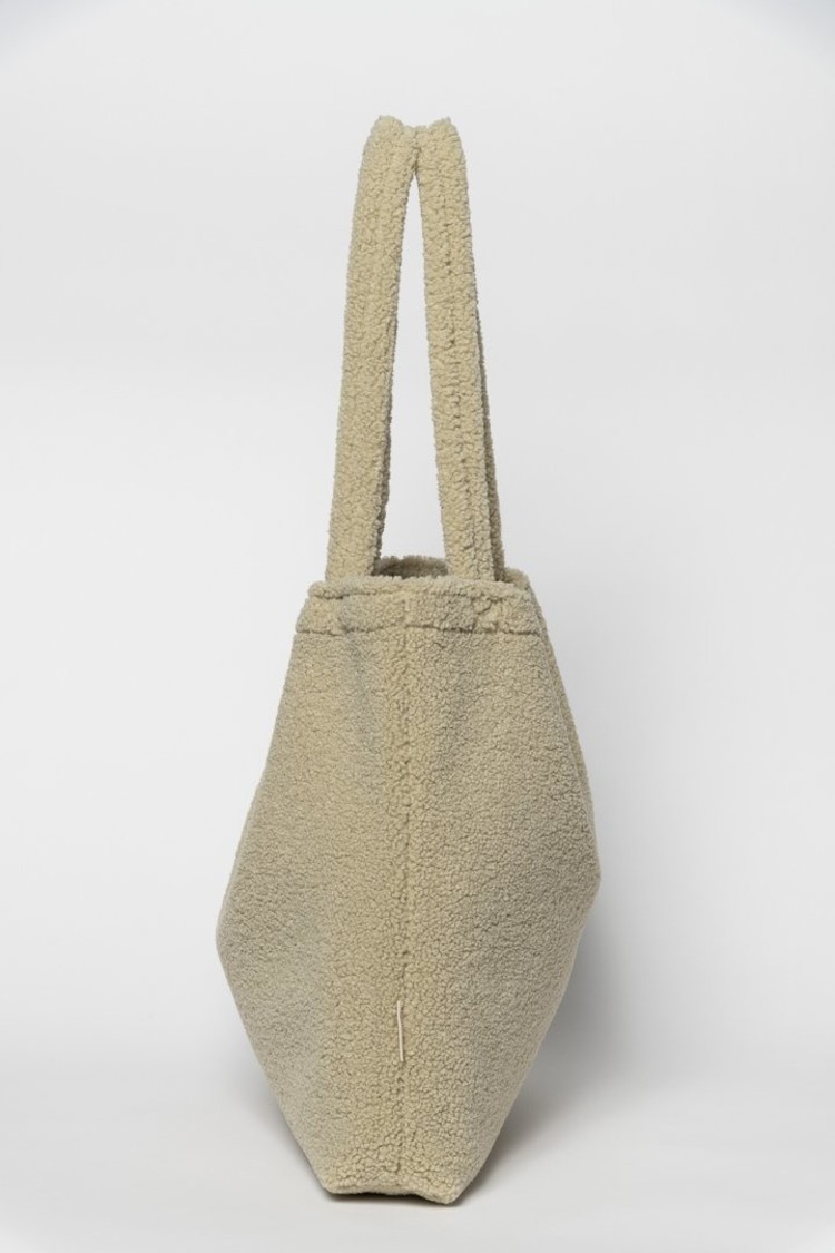 Studio Noos Pastel Pistache Chunky teddy mom-bag