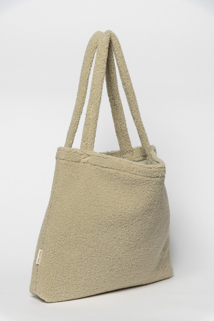 Studio Noos Pastel Pistache Chunky teddy mom-bag