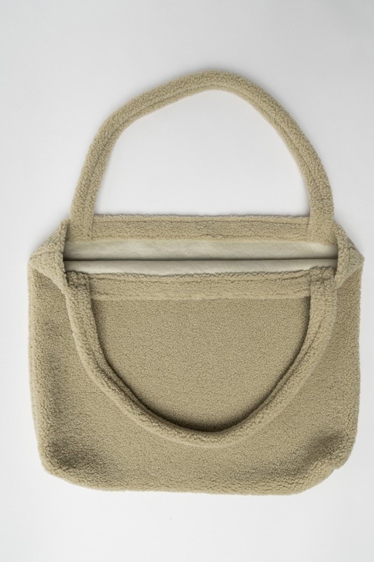 Studio Noos Pastel Pistache Chunky teddy mom-bag