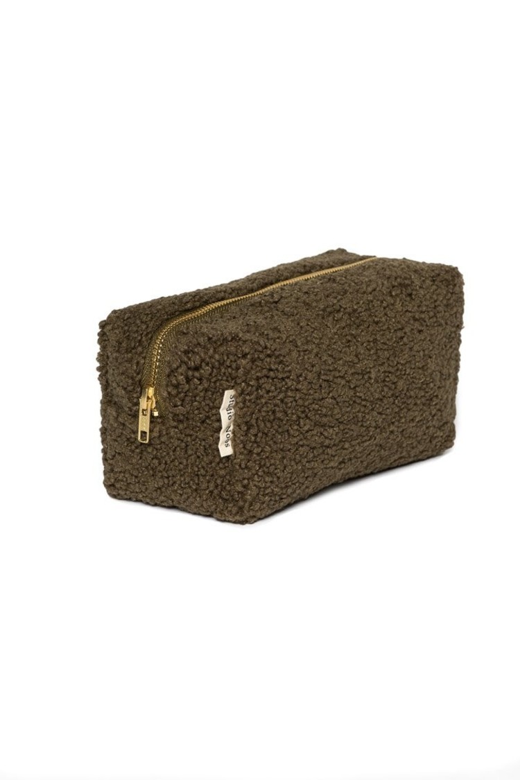 Studio Noos Green Teddy Pouch