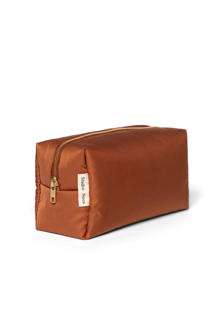 Studio Noos Rust Puffy Pouch