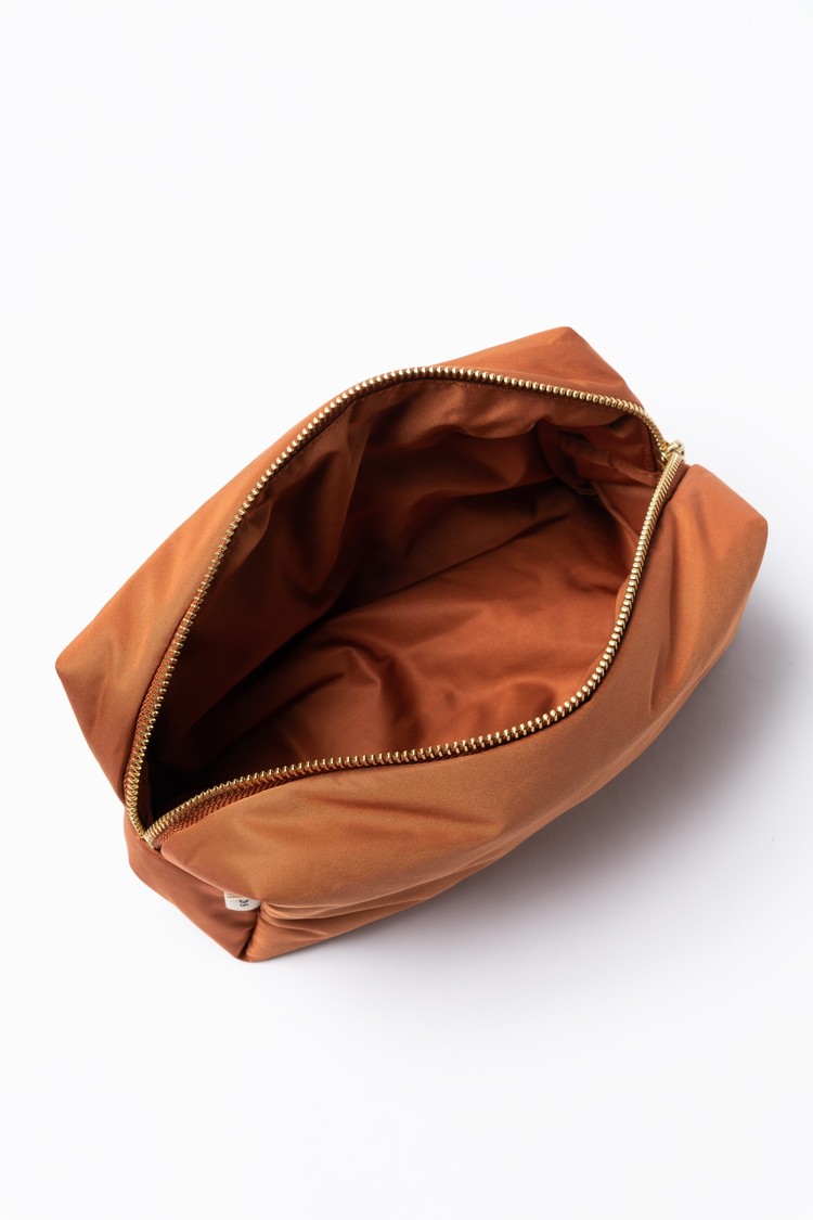 Studio Noos Rust Puffy Pouch
