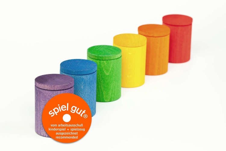 Grapat  Grapat houten potjes en dekseltjes