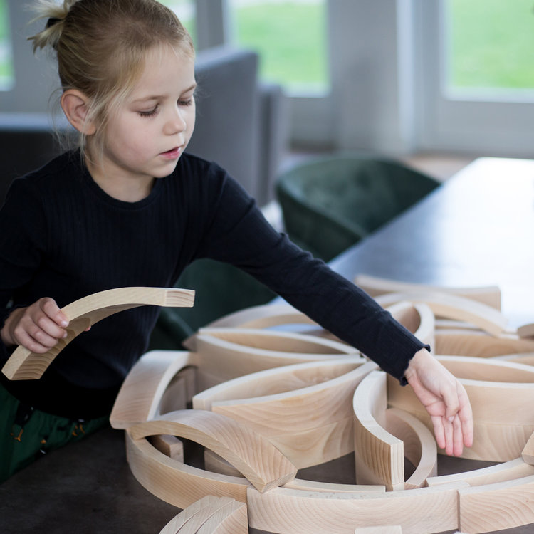 Abel Wooden Toys Abel Block - 12 stuks