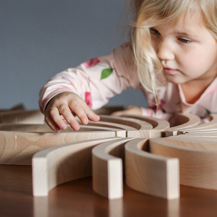 Abel Wooden Toys Abel Block - 12 stuks