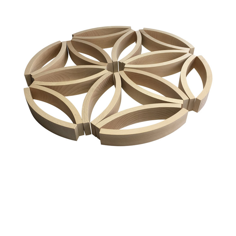 Abel Wooden Toys Abel Blocks - 24 stuks