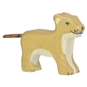 Holztiger Small Lion standing