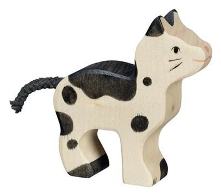 Holztiger Kat, zwart en wit