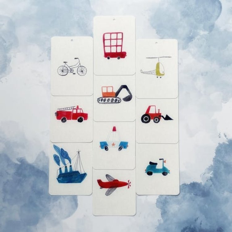 In a Flash Flashcards - 3 jaar - Transport