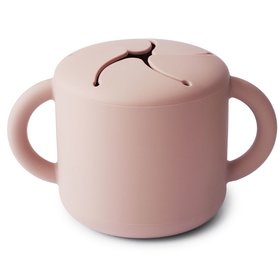 Mushie Snack cup silicone - Blush