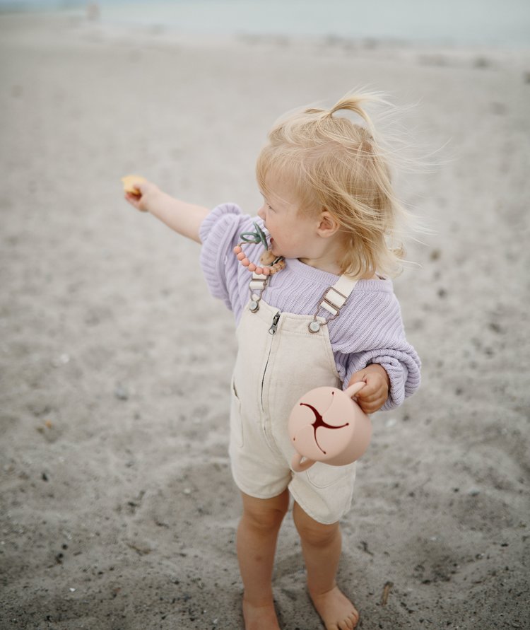 Mushie Snack cup silicone - Blush