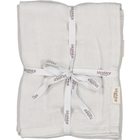 Marmar Copenhagen Ada 2 pack Muslin Cloths - Morning Dew
