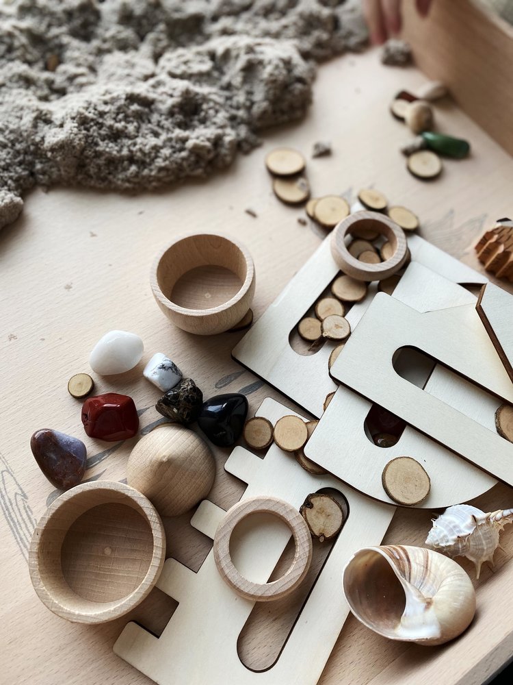 CowCow Sensory play box - Nature